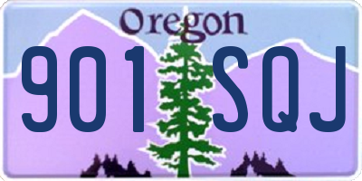 OR license plate 901SQJ