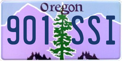 OR license plate 901SSI