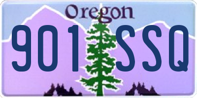 OR license plate 901SSQ