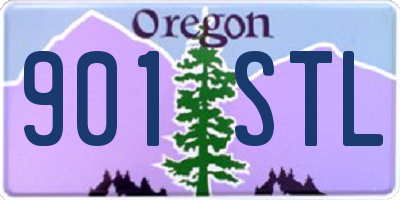 OR license plate 901STL