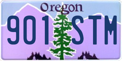 OR license plate 901STM