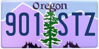 OR license plate 901STZ