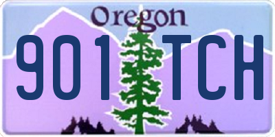 OR license plate 901TCH