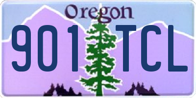 OR license plate 901TCL