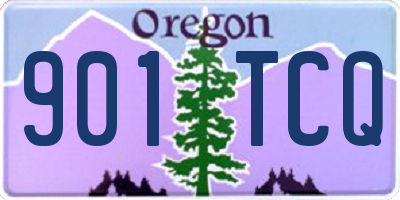 OR license plate 901TCQ