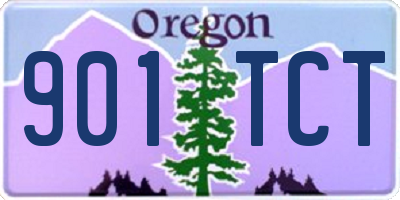 OR license plate 901TCT