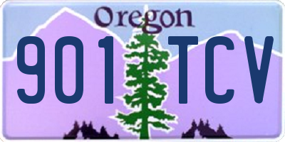 OR license plate 901TCV