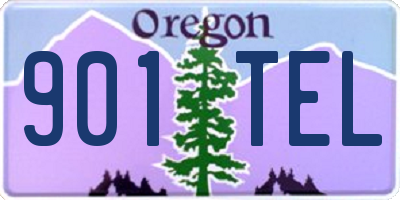 OR license plate 901TEL