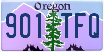 OR license plate 901TFQ