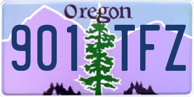 OR license plate 901TFZ