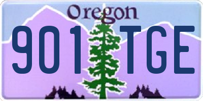 OR license plate 901TGE