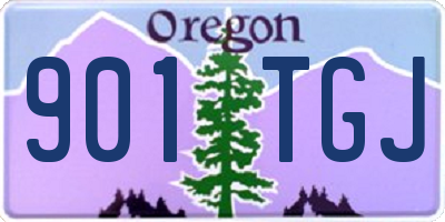 OR license plate 901TGJ