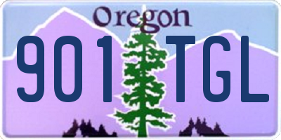 OR license plate 901TGL