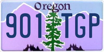 OR license plate 901TGP