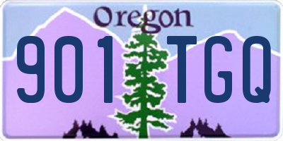 OR license plate 901TGQ
