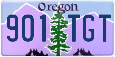 OR license plate 901TGT