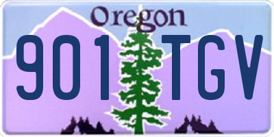 OR license plate 901TGV