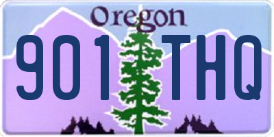 OR license plate 901THQ
