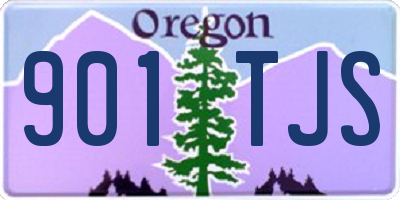 OR license plate 901TJS