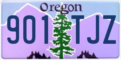 OR license plate 901TJZ