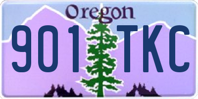OR license plate 901TKC