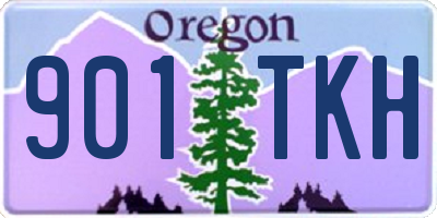 OR license plate 901TKH