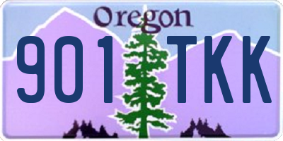 OR license plate 901TKK