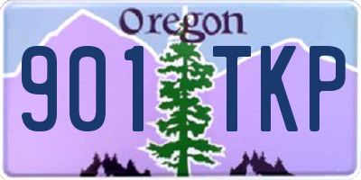 OR license plate 901TKP