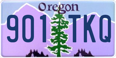 OR license plate 901TKQ