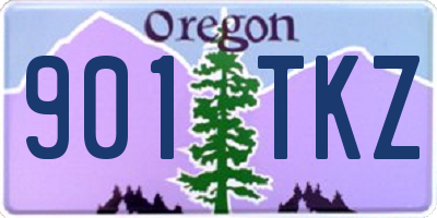 OR license plate 901TKZ