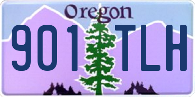 OR license plate 901TLH