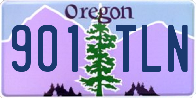 OR license plate 901TLN
