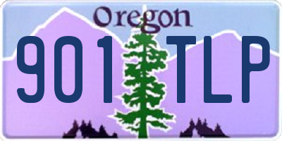 OR license plate 901TLP