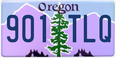OR license plate 901TLQ