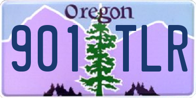 OR license plate 901TLR