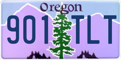 OR license plate 901TLT