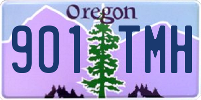 OR license plate 901TMH