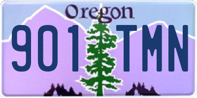 OR license plate 901TMN