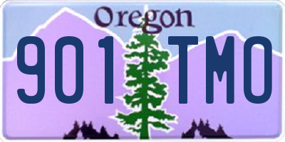 OR license plate 901TMO