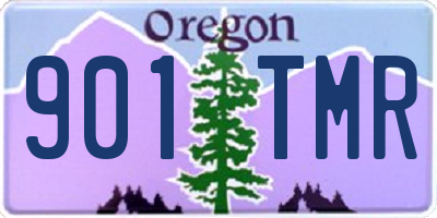 OR license plate 901TMR