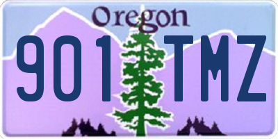 OR license plate 901TMZ