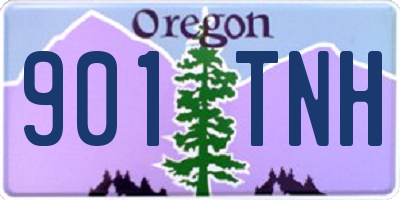 OR license plate 901TNH