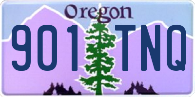 OR license plate 901TNQ
