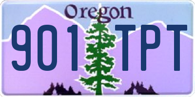 OR license plate 901TPT