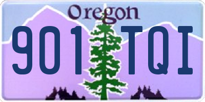 OR license plate 901TQI