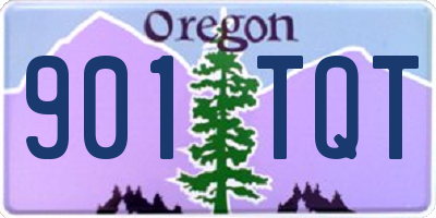 OR license plate 901TQT
