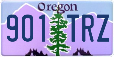 OR license plate 901TRZ