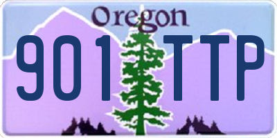 OR license plate 901TTP