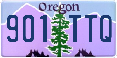 OR license plate 901TTQ