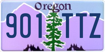 OR license plate 901TTZ